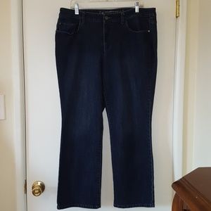 Christopher & Banks Dark Wash Modern Fit Jeans